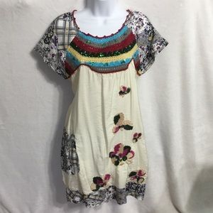 Sylc Camisa Boho Dress